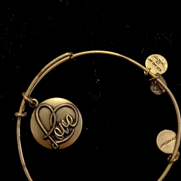 Alex & Ani Love Bracelet Jewelry Light Affection Joy Charm Bronze - Picture 5 of 5